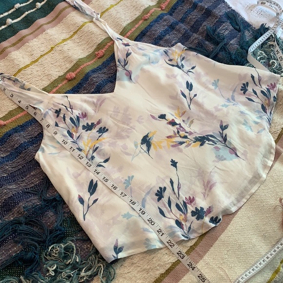 NWOT GENTLE FAWN Floral Print Chiffon Top - Picture 7 of 7